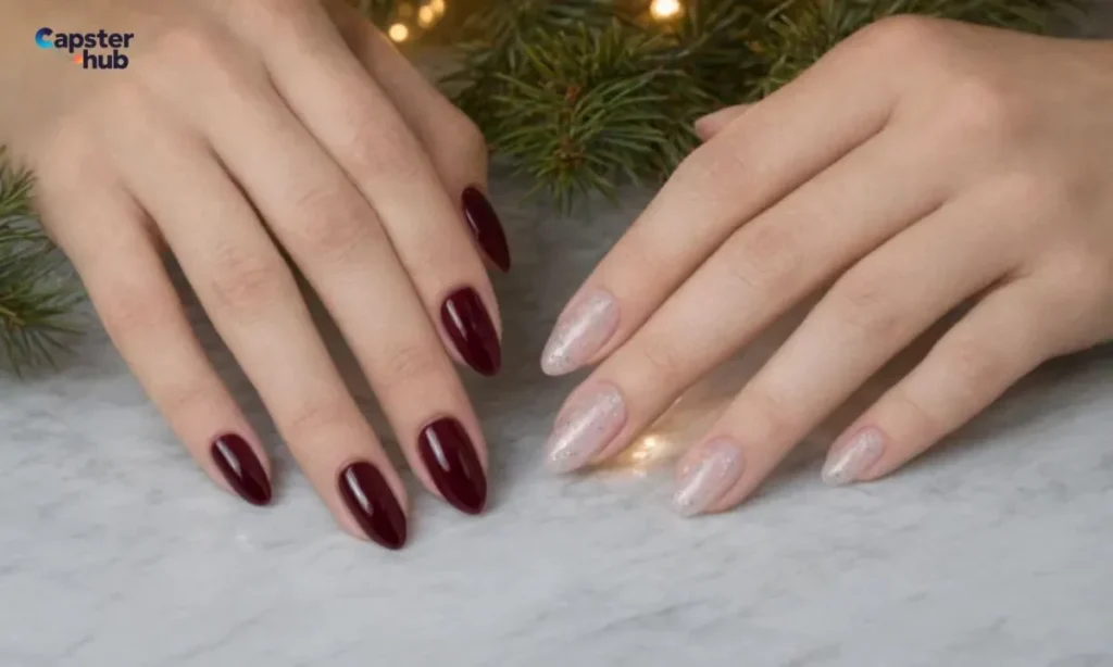 Winter and Holiday Nail Captions