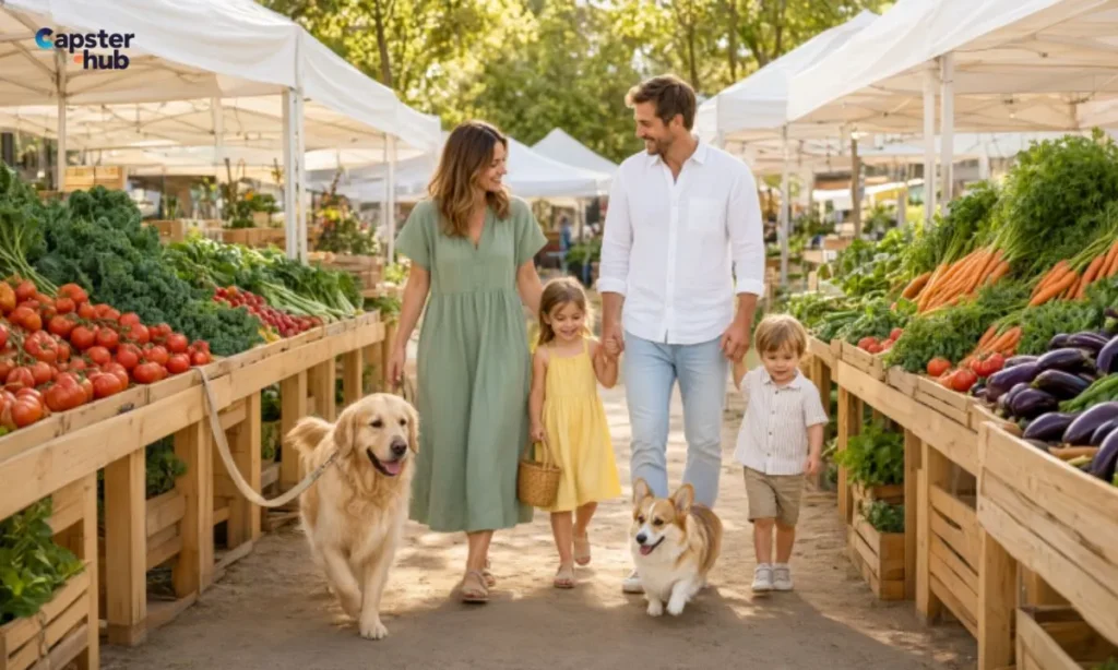 Farmers Market Captions for Kids, Family, and Pets