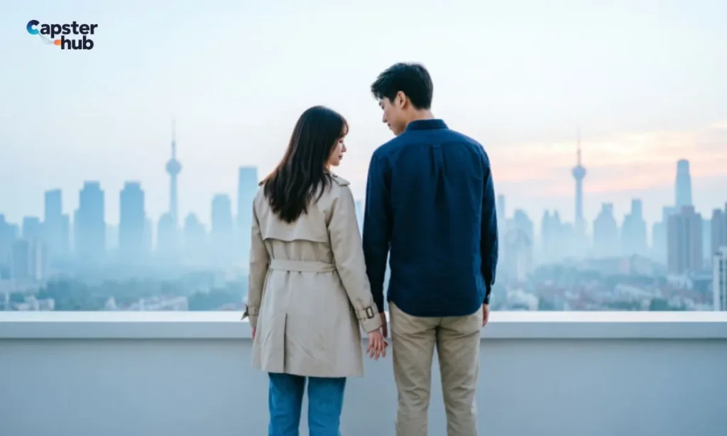 City Break Couple Captions