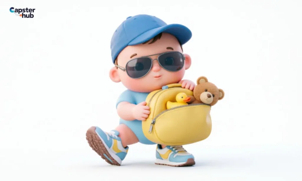 Funny Baby Travel Captions for Chaos You Can Laugh About