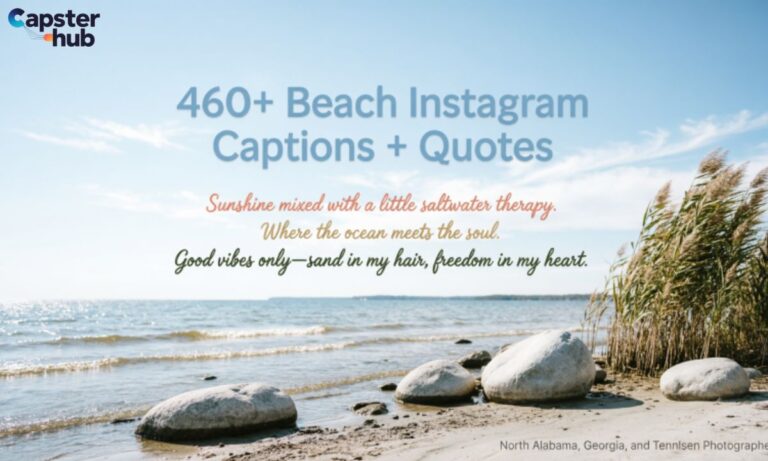 460+Beach Instagram Captions + Quotes North Alabama,Georgia,and Tennessee Photographer