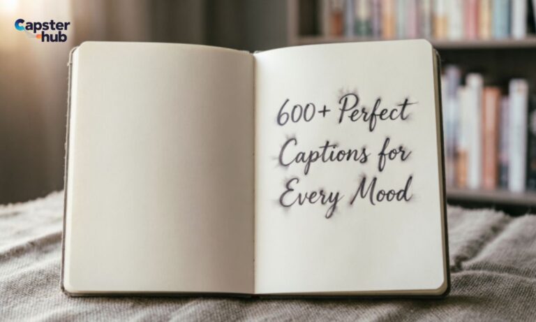 600+Perfect Captions for Every Mood