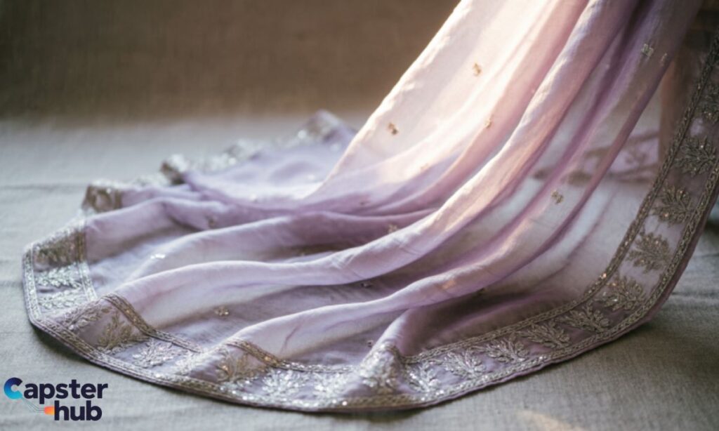 Chiffon Saree Captions