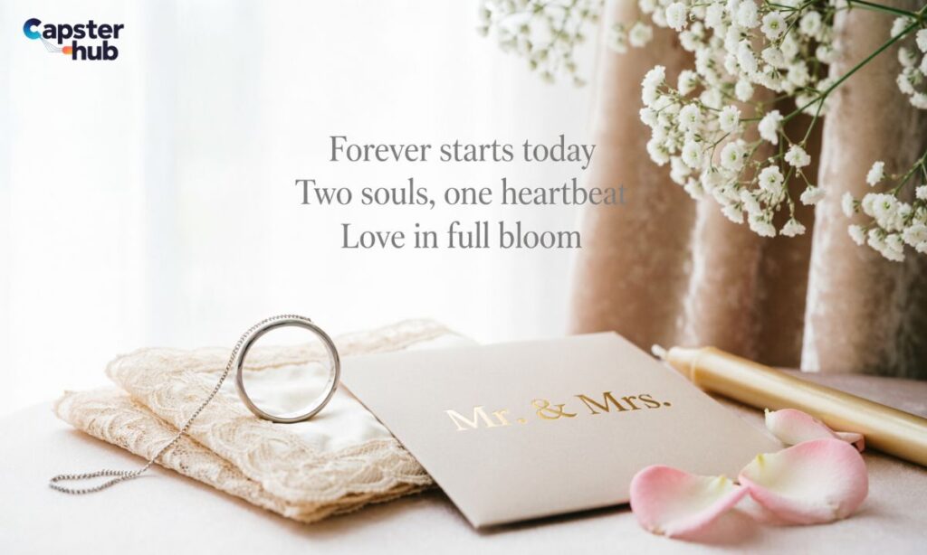 Couple Wedding Captions for Instagram & Reels