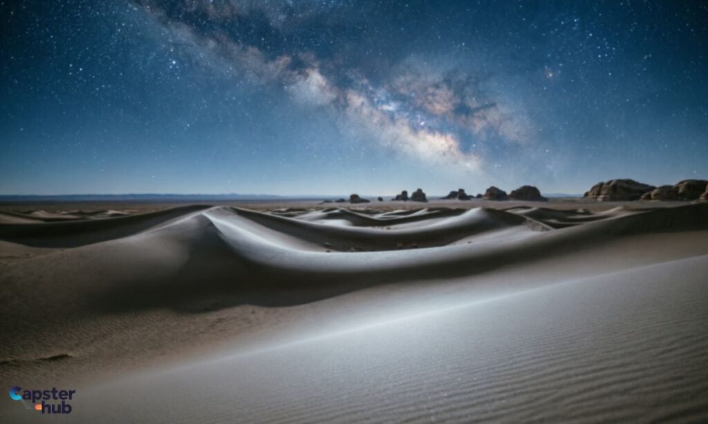 Desert Night Captions