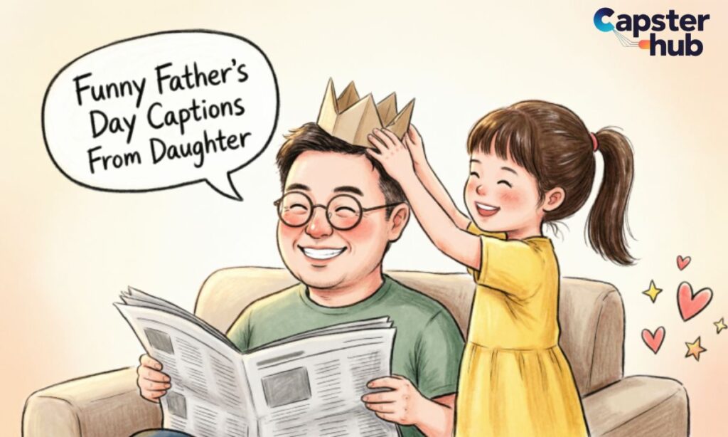 Funny Father's Day Captions From Daughter