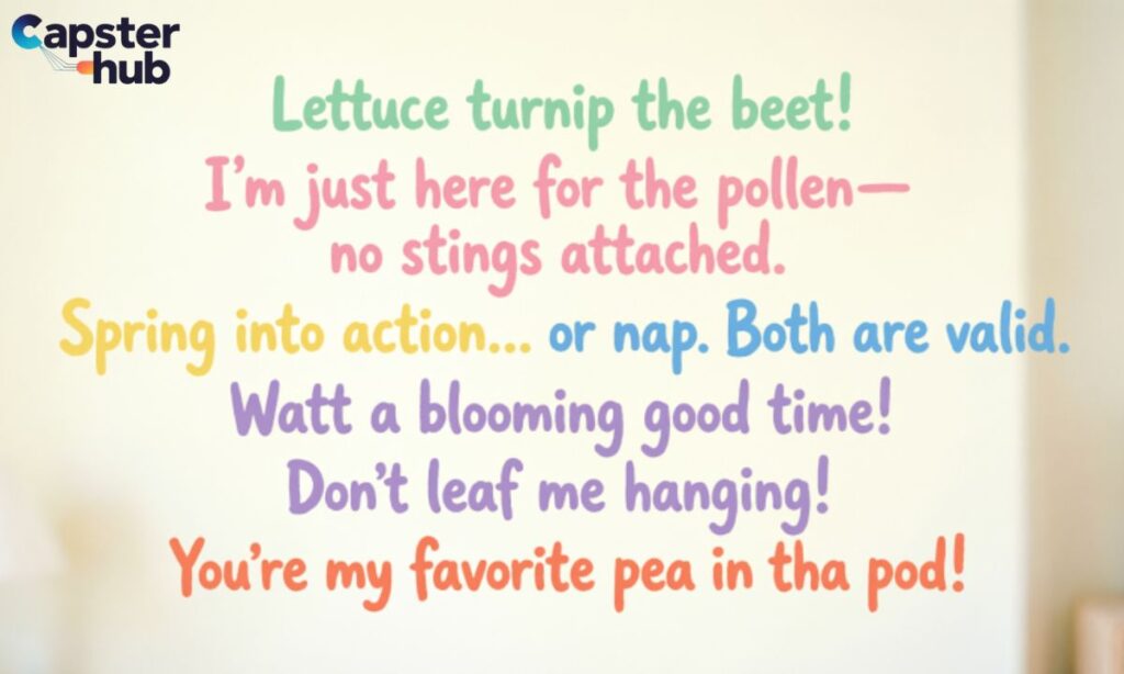 Funny Spring Captions and Puns for Instagram