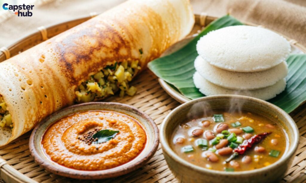 Short South Indian Food Captions for Reels