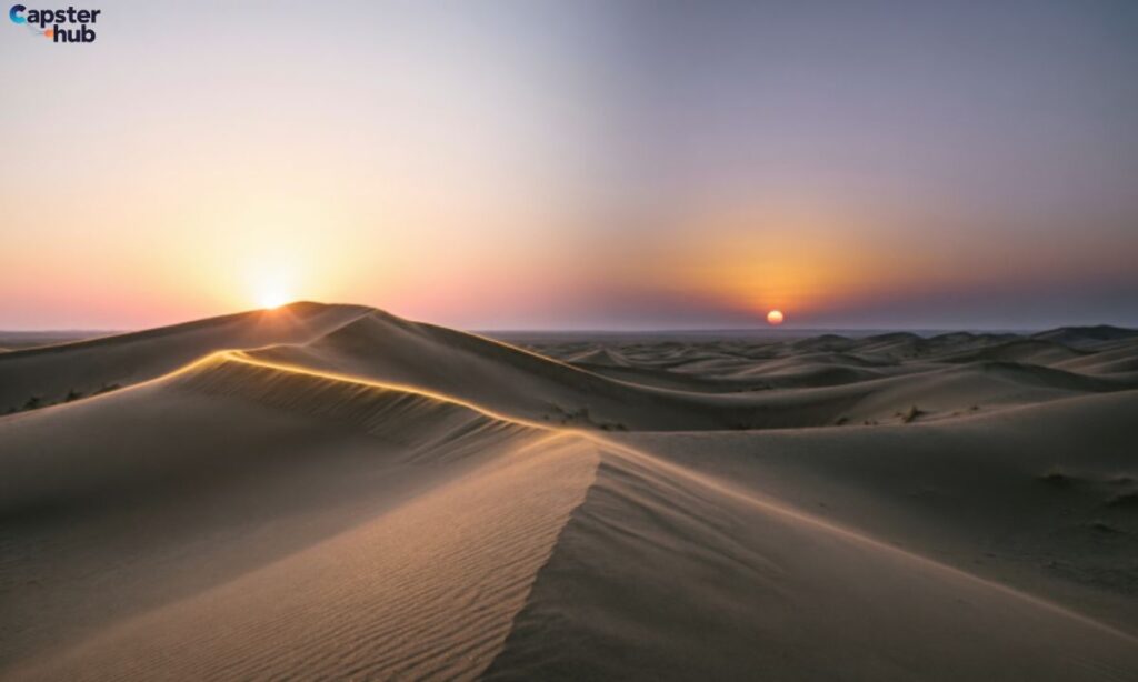 Sunrise and Sunset Desert Instagram Captions