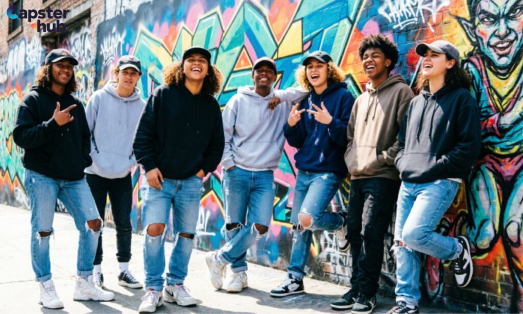 Teen Crew Attitude Captions