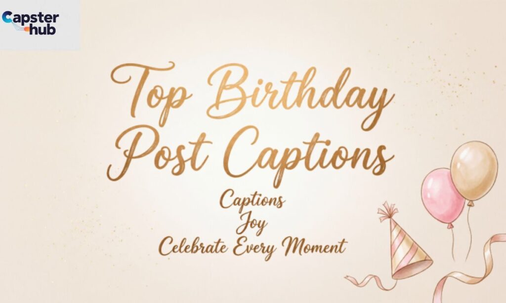 Top Birthday Post Captions Captions Joy