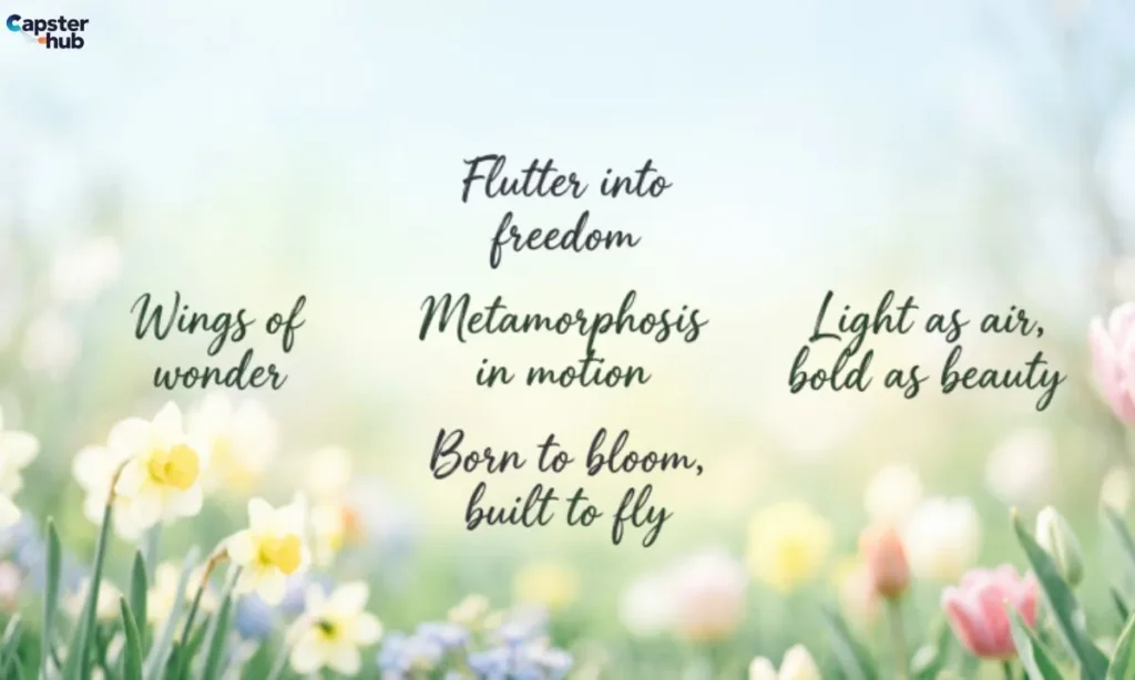 Butterfly Captions For Instagram