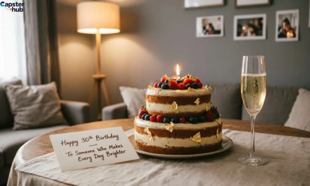 Emotional & Heartfelt 30th Birthday Captions