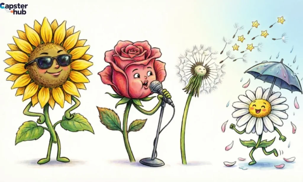 Funny Flowers Captions for Instagram
