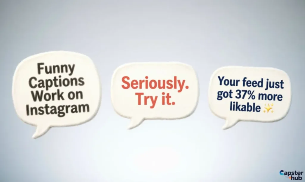 Funny Captions Work on Instagram