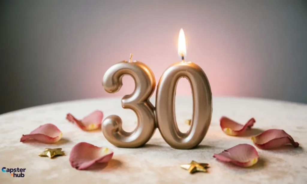 Heartfelt Happy 30th Birthday Captions