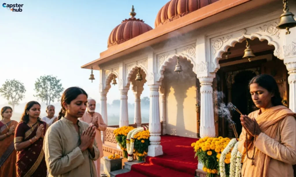 Heartfelt ISKCON Temple Captions About Faith
