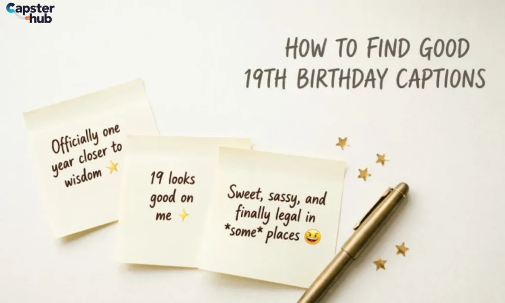 How to Find Good 19th Birthday Captions