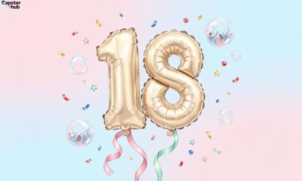 Humorous 18 the birthday captions