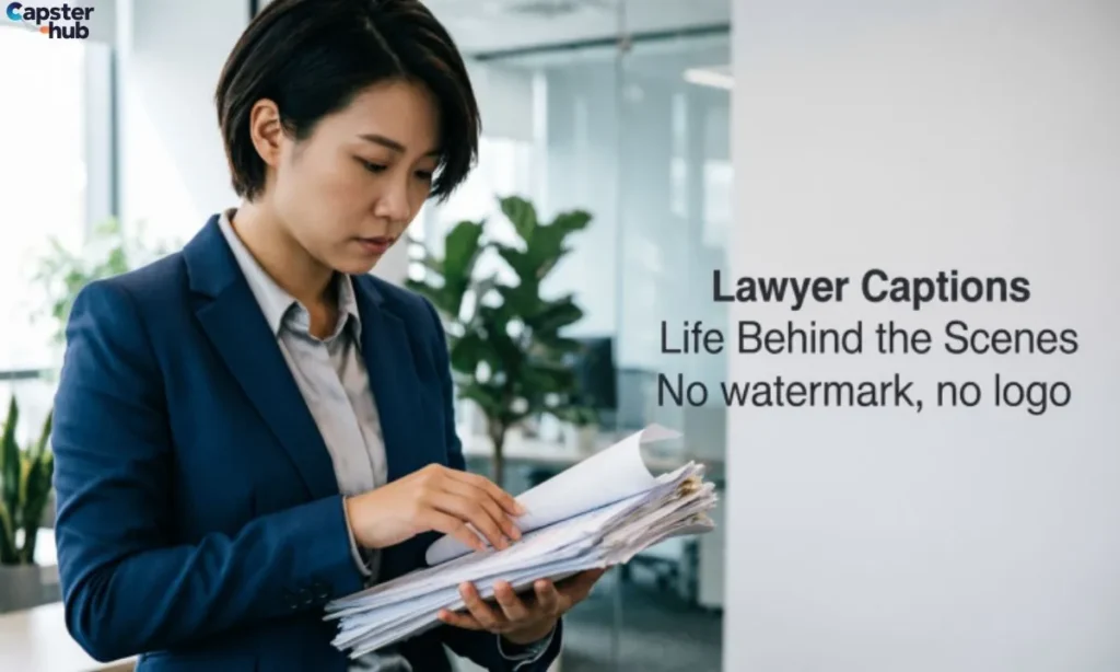 Instagram Captions: Lawyer Captions: Life Behind the Scenes
