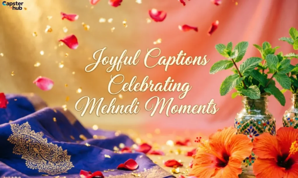 Joyful Captions Celebrating Mehndi Moments