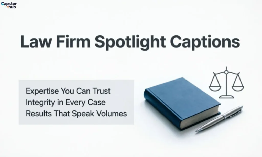 Law Firm Spotlight Captions
