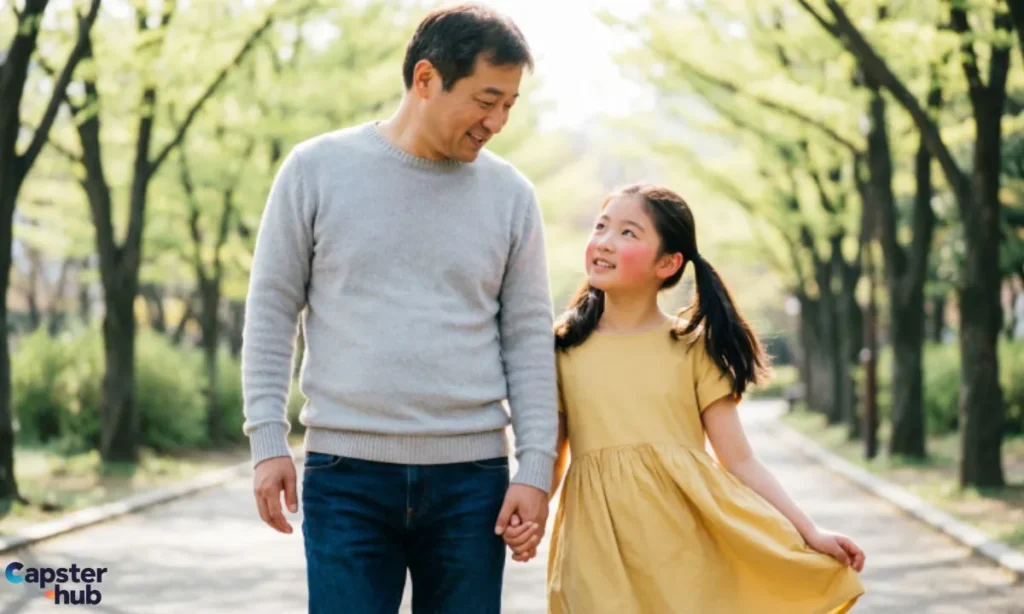 Loving Father and Daughter Captions