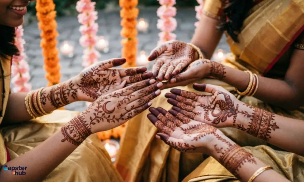 Mehndi Captions for Bride's Friends