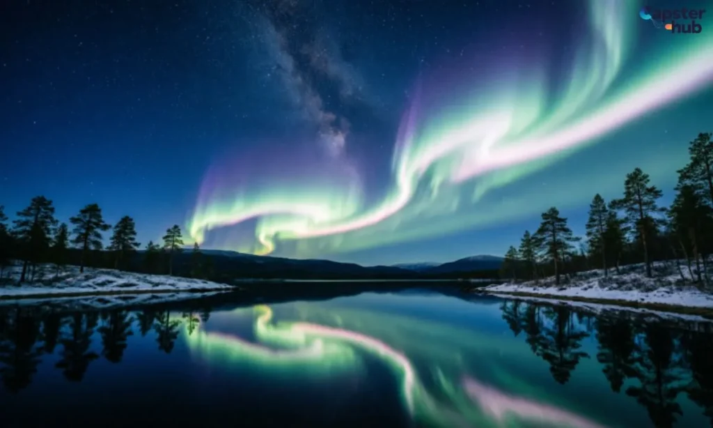 Northern Lights Captions
