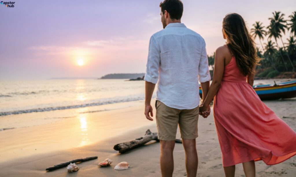 Romantic Goa Captions for Couples