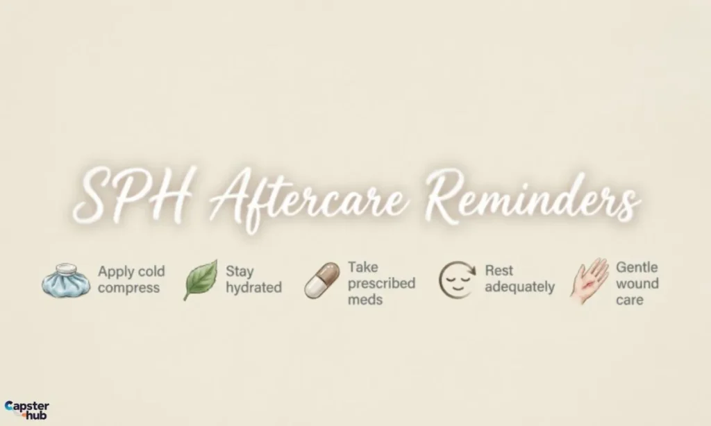 SPH Aftercare Reminders