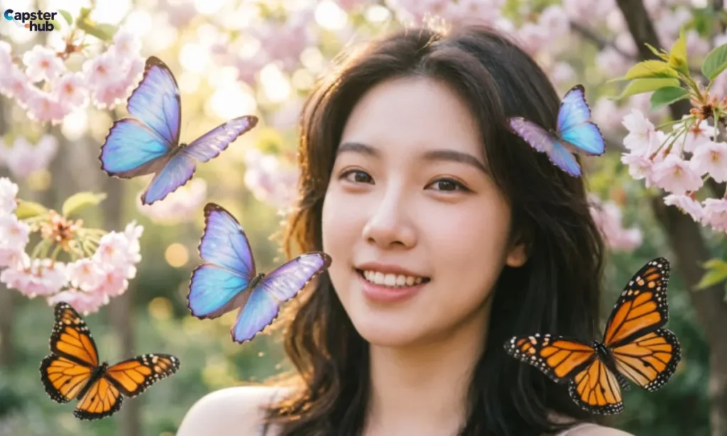 Selfie & Photo-Ready Butterfly Captions