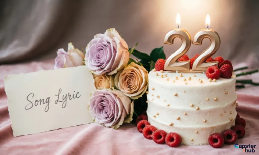 Song Lyric 22 Birthday Captions