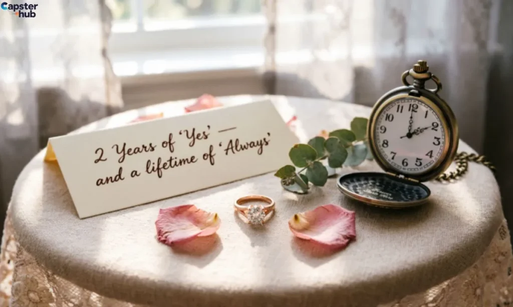 Sweet Instagram Captions for Celebrating a 2 Year Engagement Anniversary