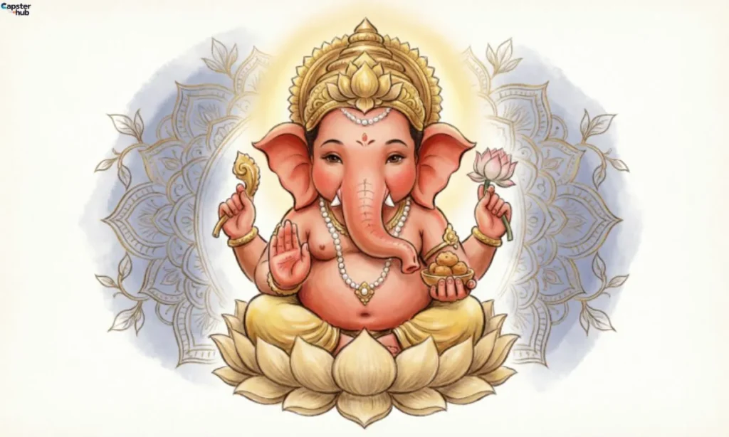 Cute and Devotional Ganpati Instagram Captions
