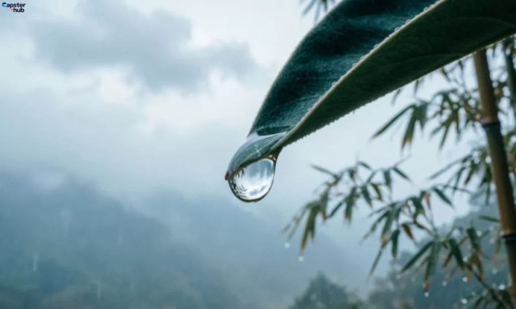One Word Caption for Rain on Instagram