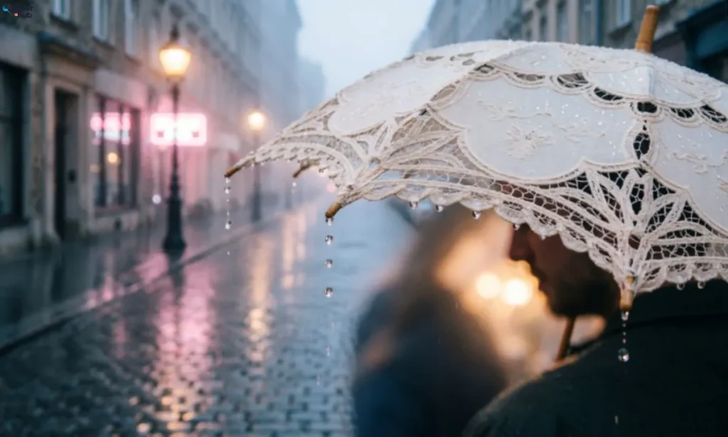 Romantic Rain Captions for Instagram Post