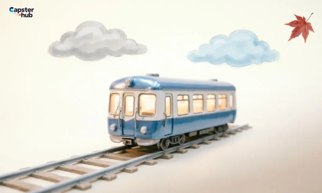 Short Train Travel Captions