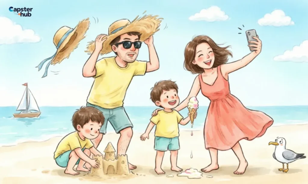 Funny Family Vacation Captions