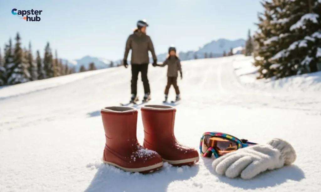 Winter & Ski Family Trip Captions