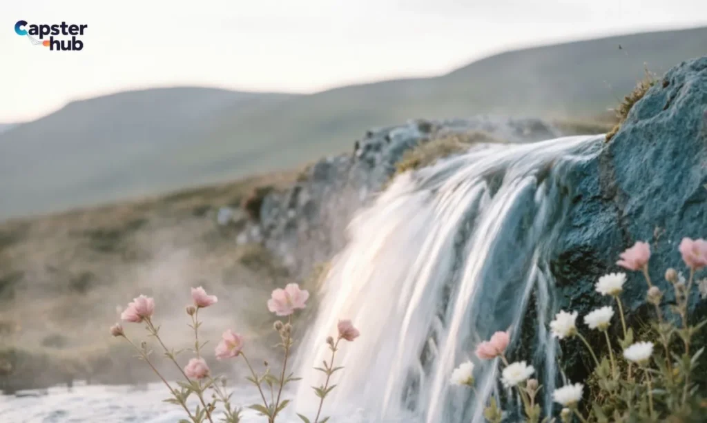 Romantic Waterfall Captions for Instagram