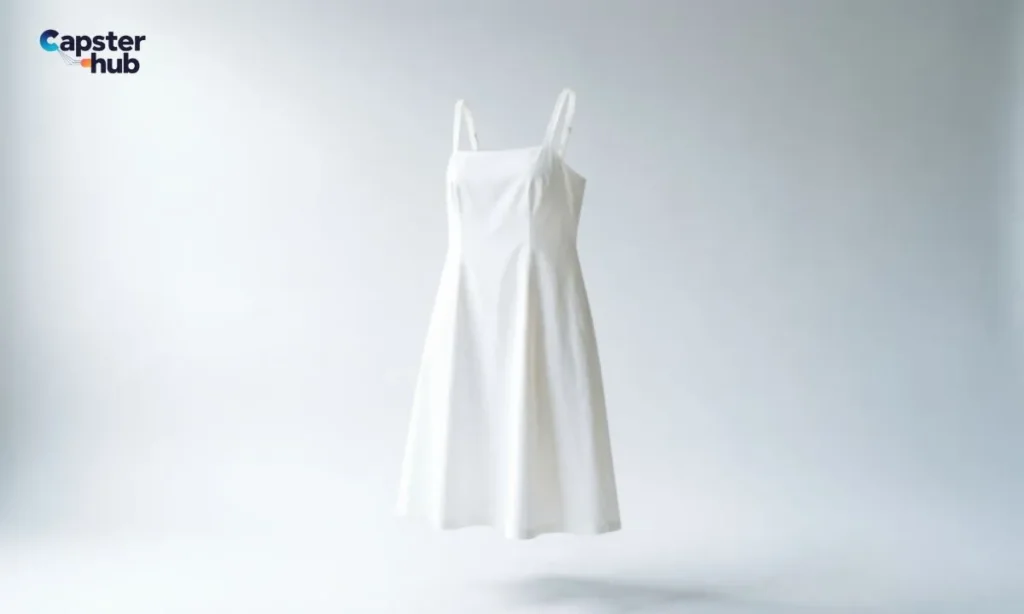 Short White Dress Captions