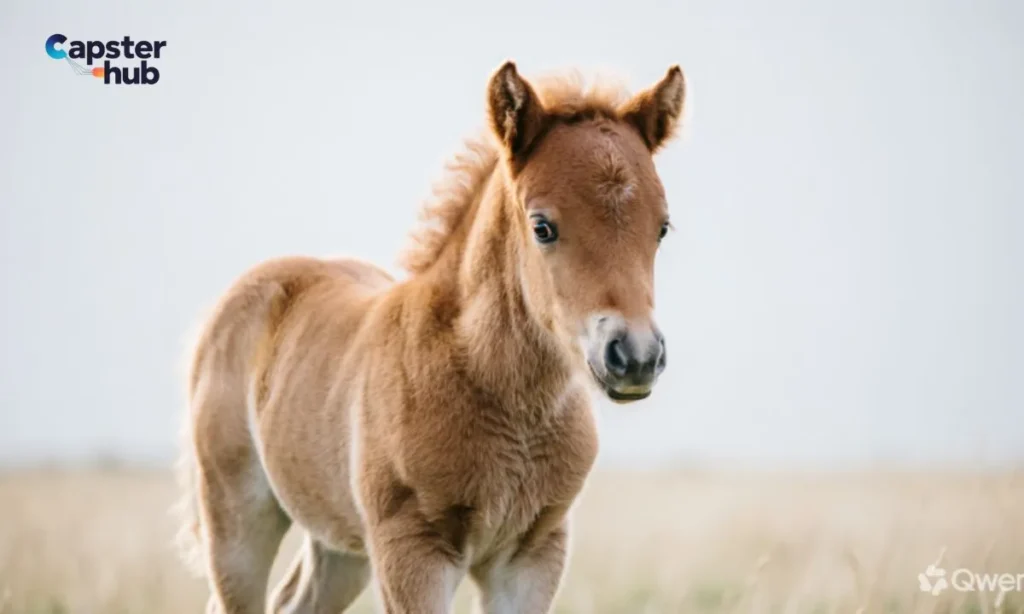 Baby Horse (Foal) Captions