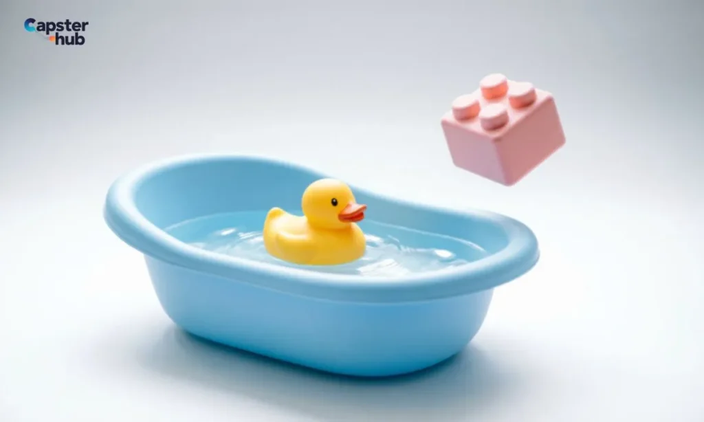Bath Time and Playtime Captions