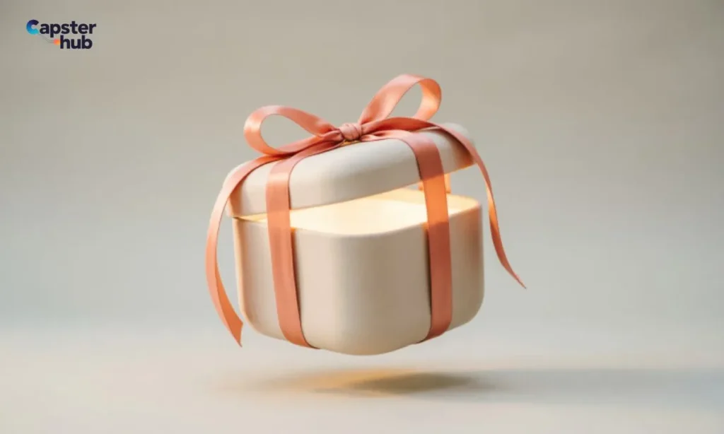 Surprise Gift Captions