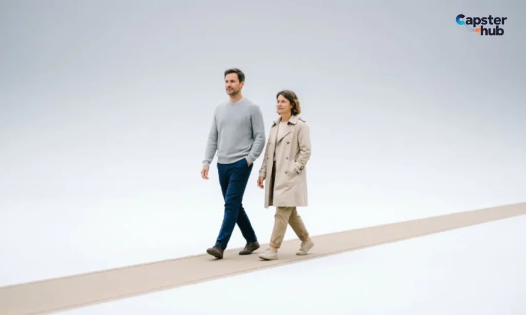 Walking With Friends or a Partner